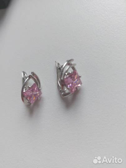 Серебряные серьги