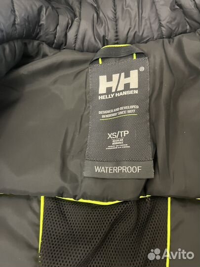 Парка пуховик helly hansen