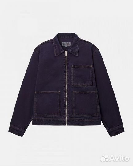 Куртка Stussy Navy Zip Work