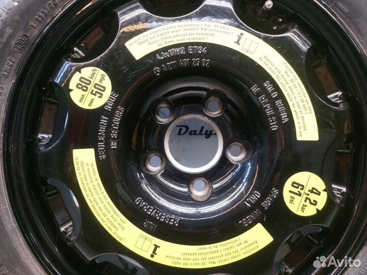 Запаска (Докатка) Mercedes E-class W211