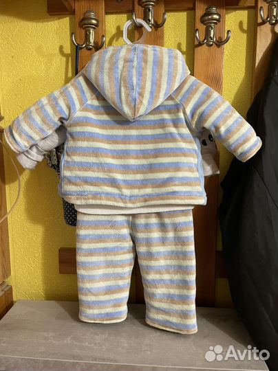 Костюм детский (тройка) демисезонный р. 56-62