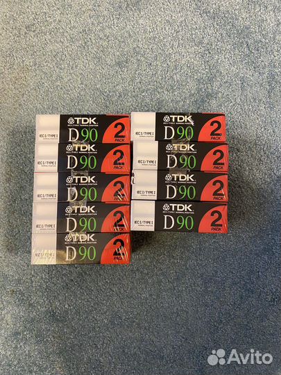 Аудиокассета 1 шт TDK новая запечатанная