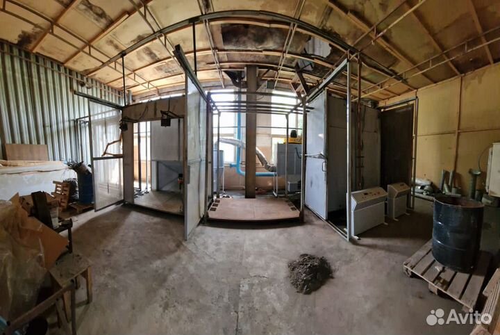 Камера порошковой окраски металла