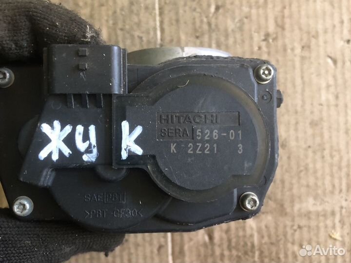 Nissan juke дроссельная заслонка