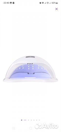 Лампа для маникюра новая sunuv sun 5 plus