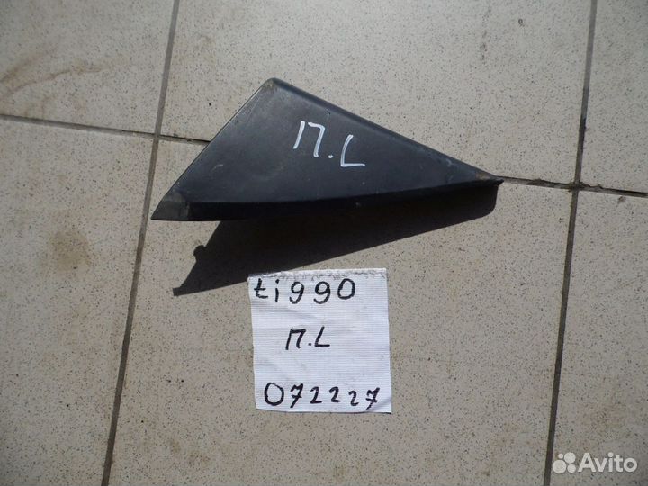 Крышка зеркала внутренняя левая Chery Tiggo (T11)