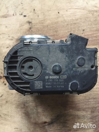 Заслонка дроссельная Киа Рио Kia Rio 4