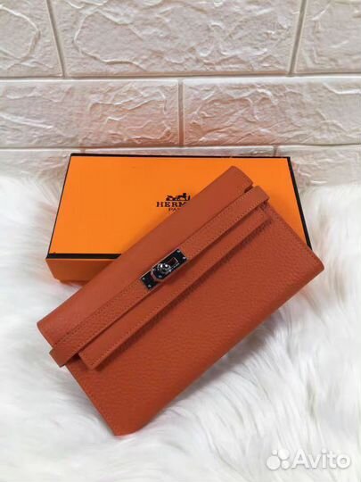 Сумка кошелек Hermes Kelly woc to go