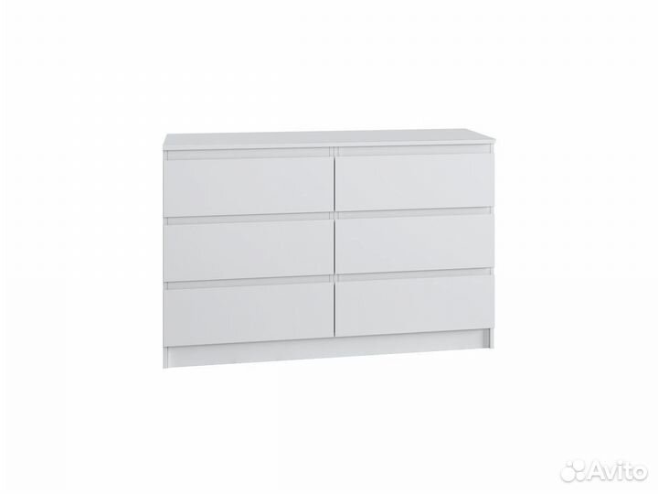 Комод «Мори» мк 1200.6 белый