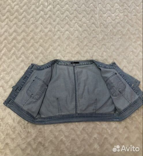 Джинсовое болеро oodji