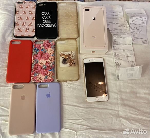 Телефон iPhone 8 plus 64 Ростест