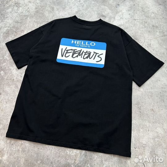 Футболка оверсайз Vetements