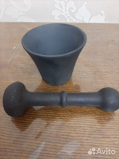 Ступка чугун с пестиком.Ступка чугун с пестиком