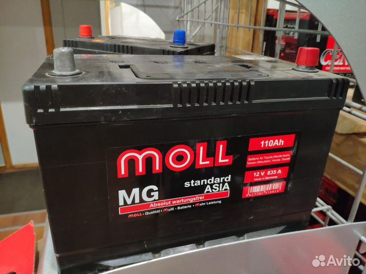 Аккумулятор Moll 110Ач для Санг Йонг Кайрон