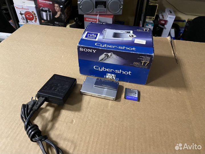 Цифровой фотоаппарат sony DSC-T7