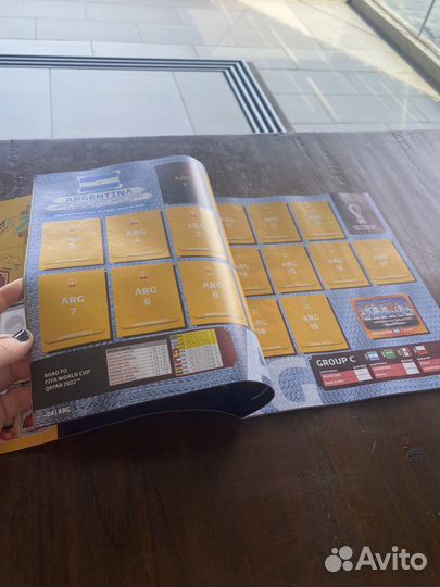 Альбом для наклеек panini Qatar 2022