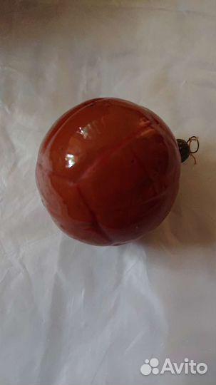 Мяч каталожная елочное игрушка СССР
