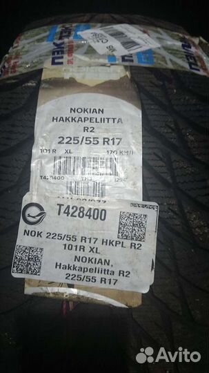 Nokian Tyres Hakkapeliitta R2 225/55 R17 101R
