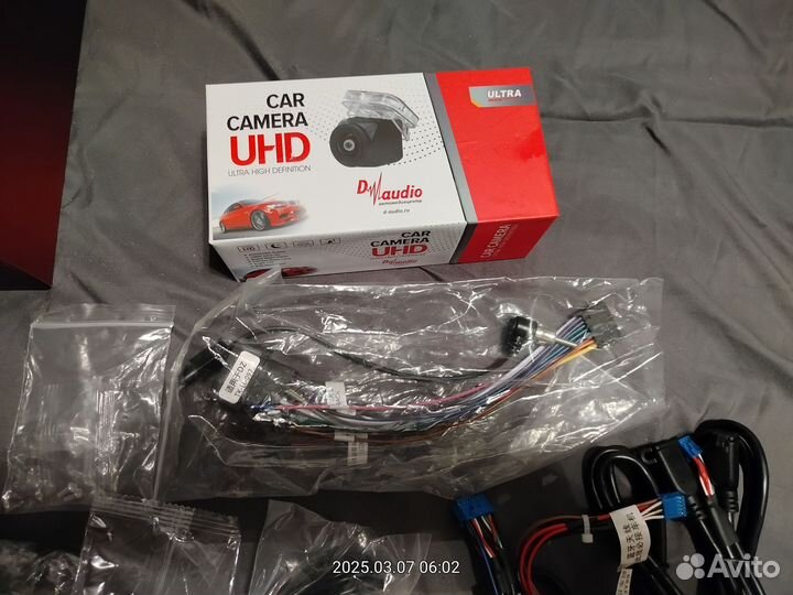 Магнитола 2 din android 9 дюймов бу под плёнкой