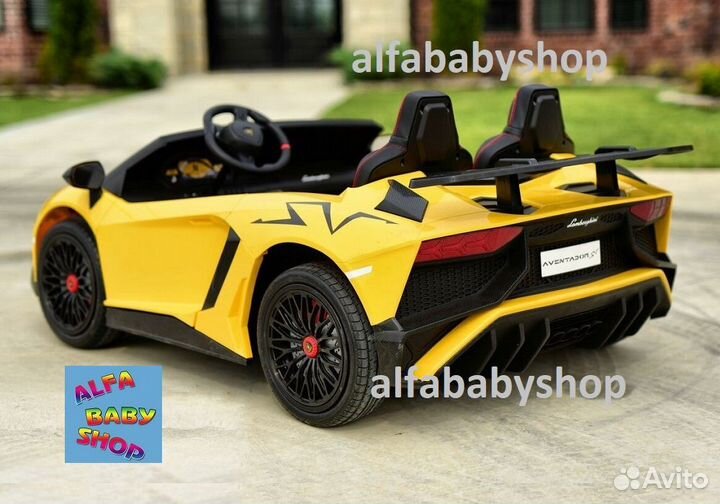 Электромобиль для подростков Lamborghini до 16 кмч