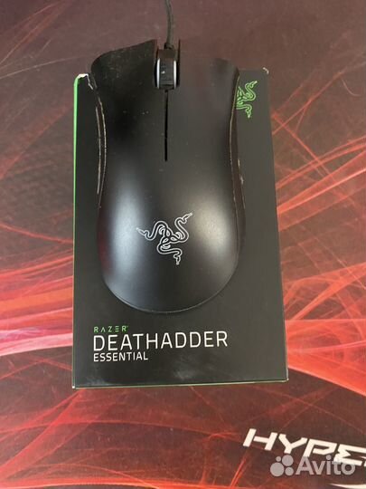 Наушники HyperX cloud core 7.1 и мышка Razer