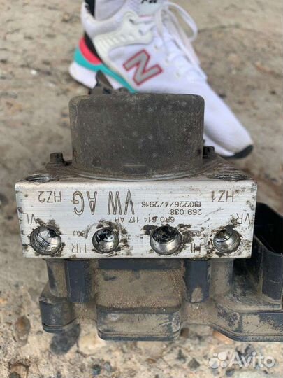 Блок абс фольксваген поло