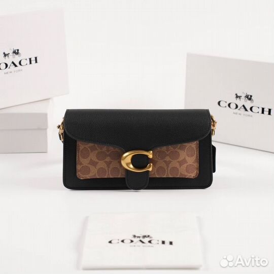 Сумка натуральная кожа Coach
