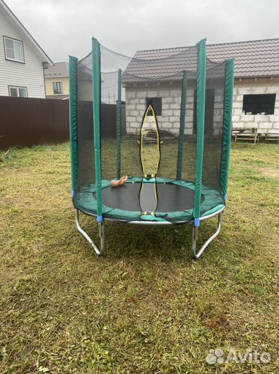 Батут с сеткой