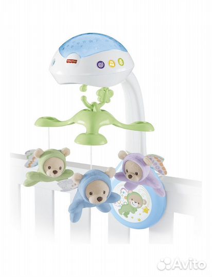 Мобиль в кроватку FisherPrice Мечты о бабочках