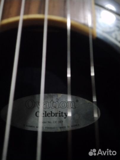 Электроакустическая гитара Ovation Celebrity