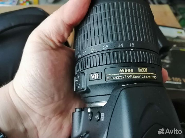 Зеркальный фотоаппарат nikon d3200 18-105 VR Kit