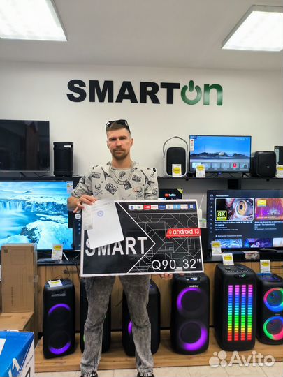 Телевизор SMART TV Android 11 32 новый