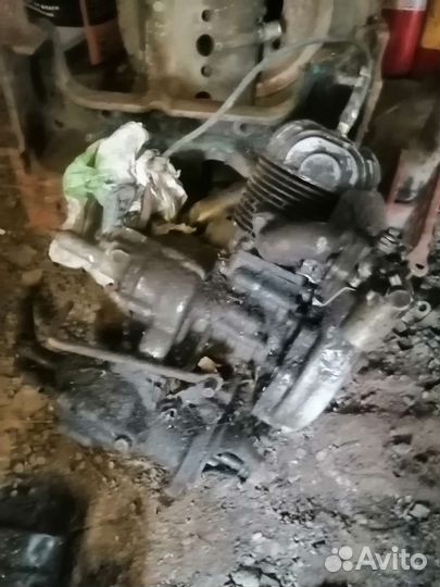 Пусковой двигатель на трактор т40