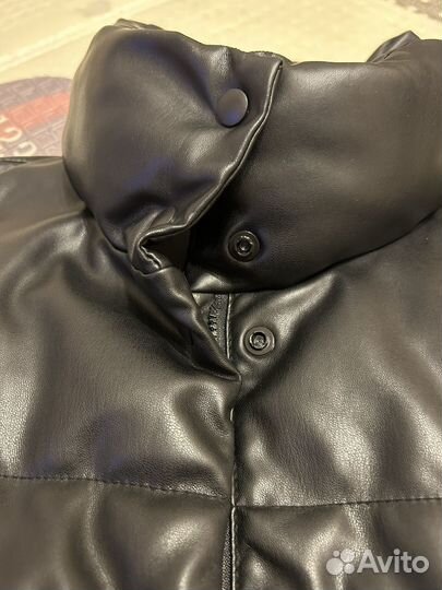 Куртка stradivarius экокожа