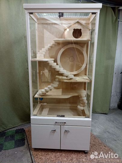 Клетка витрина для грызунов