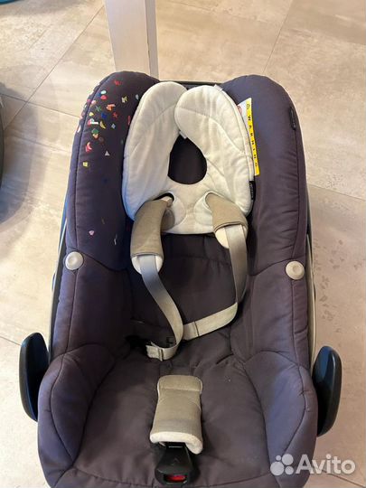 Автолюлька maxi-cosi pebble с базой isofix