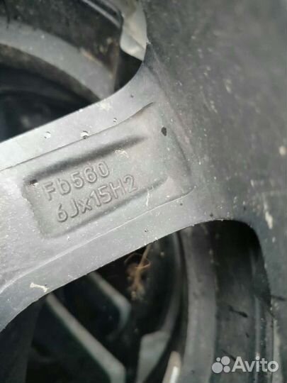 Комплект диски r15 5*100