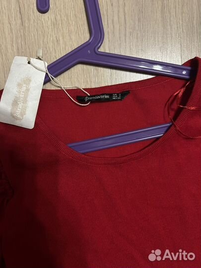 Платье трикотажное новое stradivarius