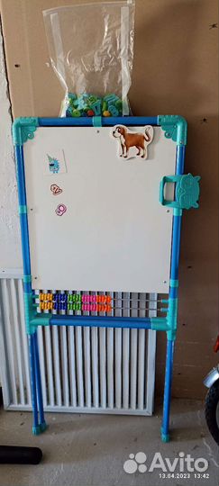 Мольберт детский двухсторонний