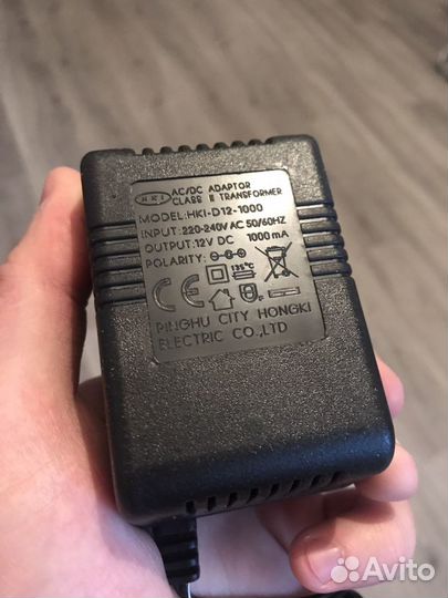 Зарядка для детского электромобиля 12 вольт