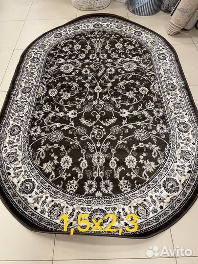 Ковер овальный новый