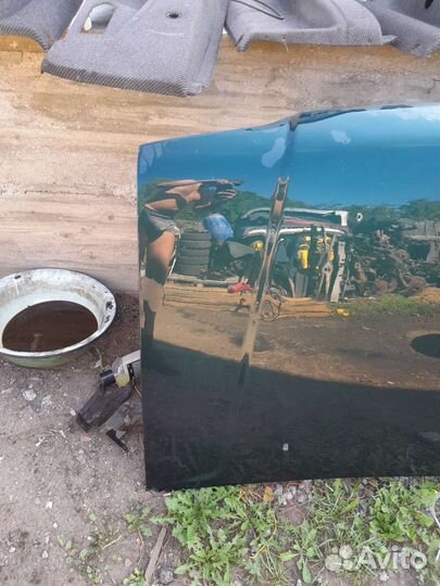 Капот kia sportage 1 2005г зеленый