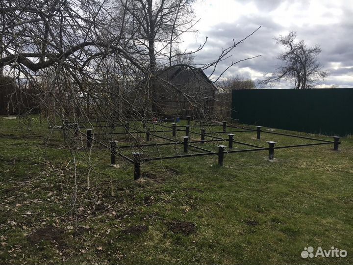 Винтовые сваи под ключ установка