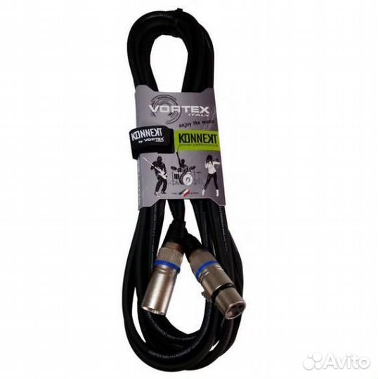 Кабель микрофонный Vortex kkfm500 konnekt XLR3M