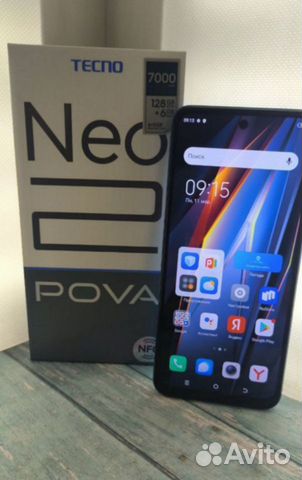 TECNO Pova Neo 2, 4/64 ГБ объявление продам