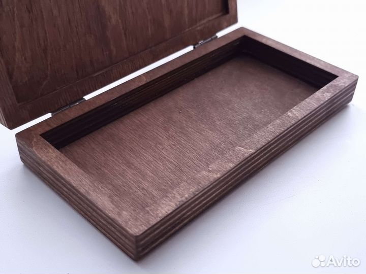 Шкатулка купюрница из дерева
