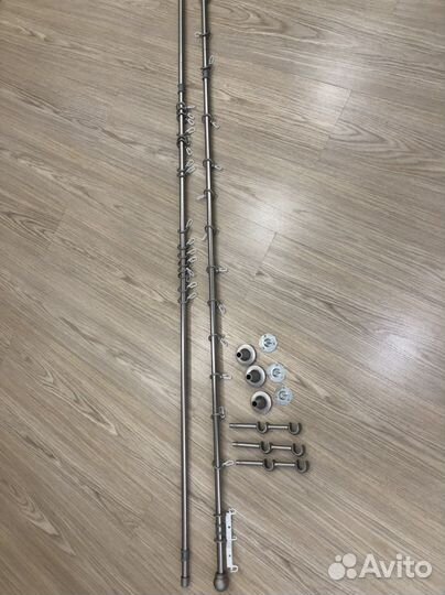 Карниз настенный двухрядный