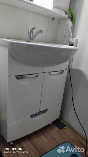 Раковина с тумбой бу