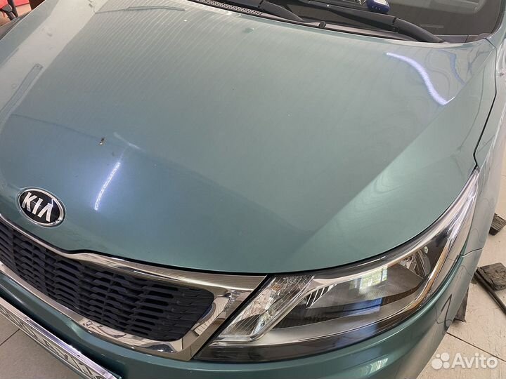 Стекло на фару kia rio