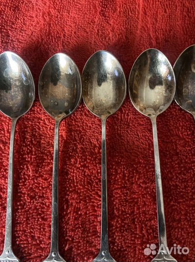 Мельхиоровые ложки чайные СССР